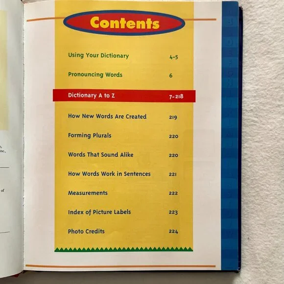 Scholastic First Dictionary 1998 - Picture 2 of 4